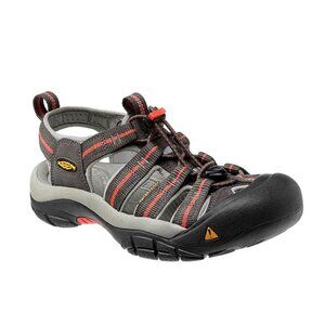 Keen Womens 7 Magnet Hot Coral Sandals Newport H2 Fisherman Waterproof Leather